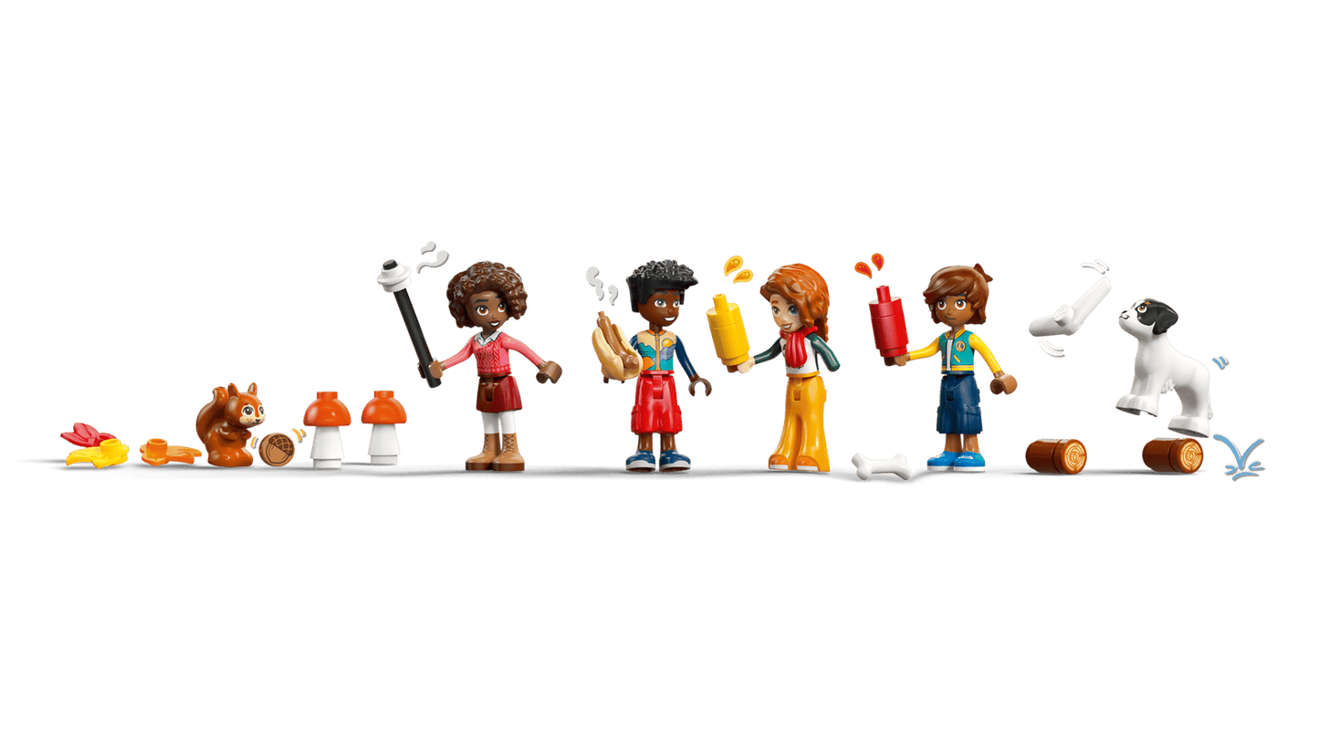DISPONIBILE DA GIUGNO 2026 - 42705 LEGO - Friends - Baita nella foresta autunnale
