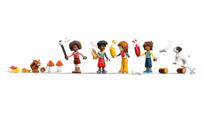 DISPONIBILE DA GIUGNO 2026 - 42705 LEGO - Friends - Baita nella foresta autunnale