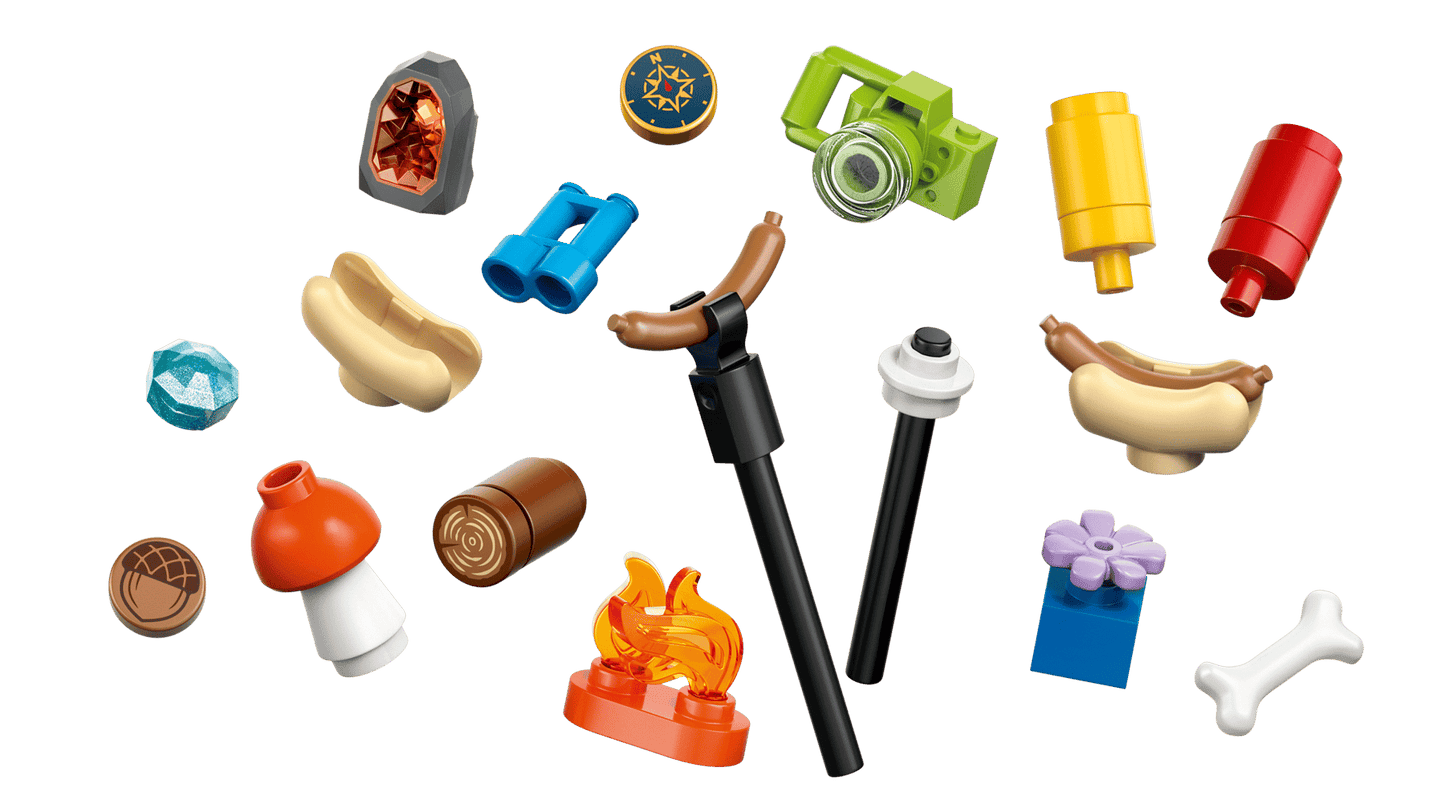 DISPONIBILE DA GIUGNO 2026 - 42705 LEGO - Friends - Baita nella foresta autunnale