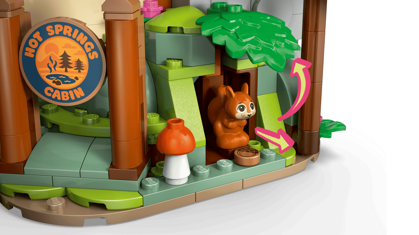 DISPONIBILE DA GIUGNO 2026 - 42705 LEGO - Friends - Baita nella foresta autunnale