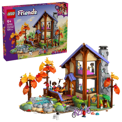 DISPONIBILE DA GIUGNO 2026 - 42705 LEGO - Friends - Baita nella foresta autunnale