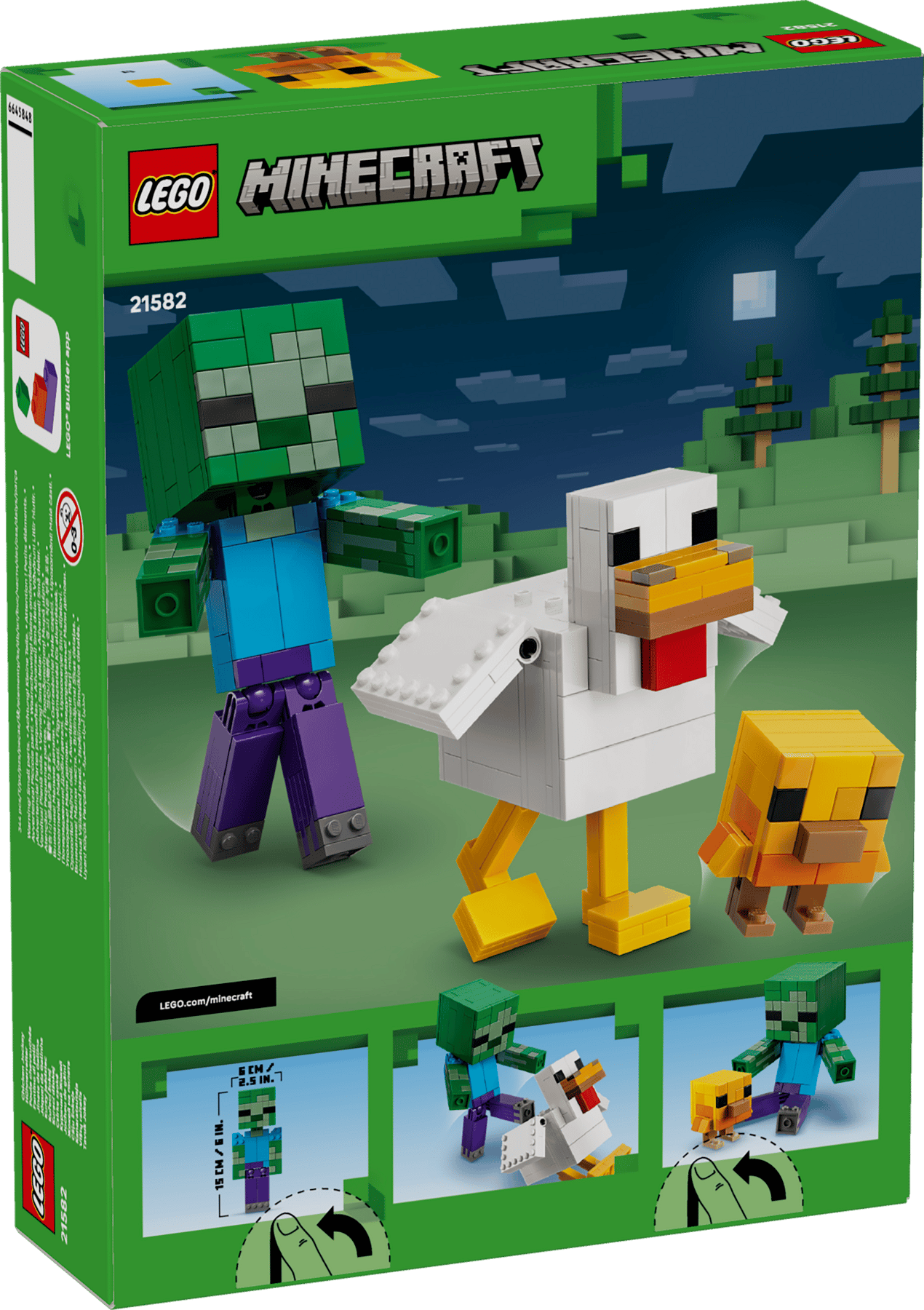 DISPONIBILE DA AGOSTO 2026 - 21582 LEGO Minecraft - Fantino di polli