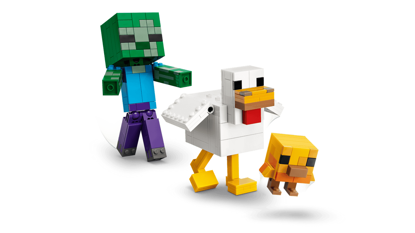 DISPONIBILE DA AGOSTO 2026 - 21582 LEGO Minecraft - Fantino di polli