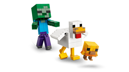 DISPONIBILE DA AGOSTO 2026 - 21582 LEGO Minecraft - Fantino di polli