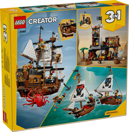 DISPONIBILE DA GIUGNO - 31387 LEGO Creator - Iconica nave da pirata