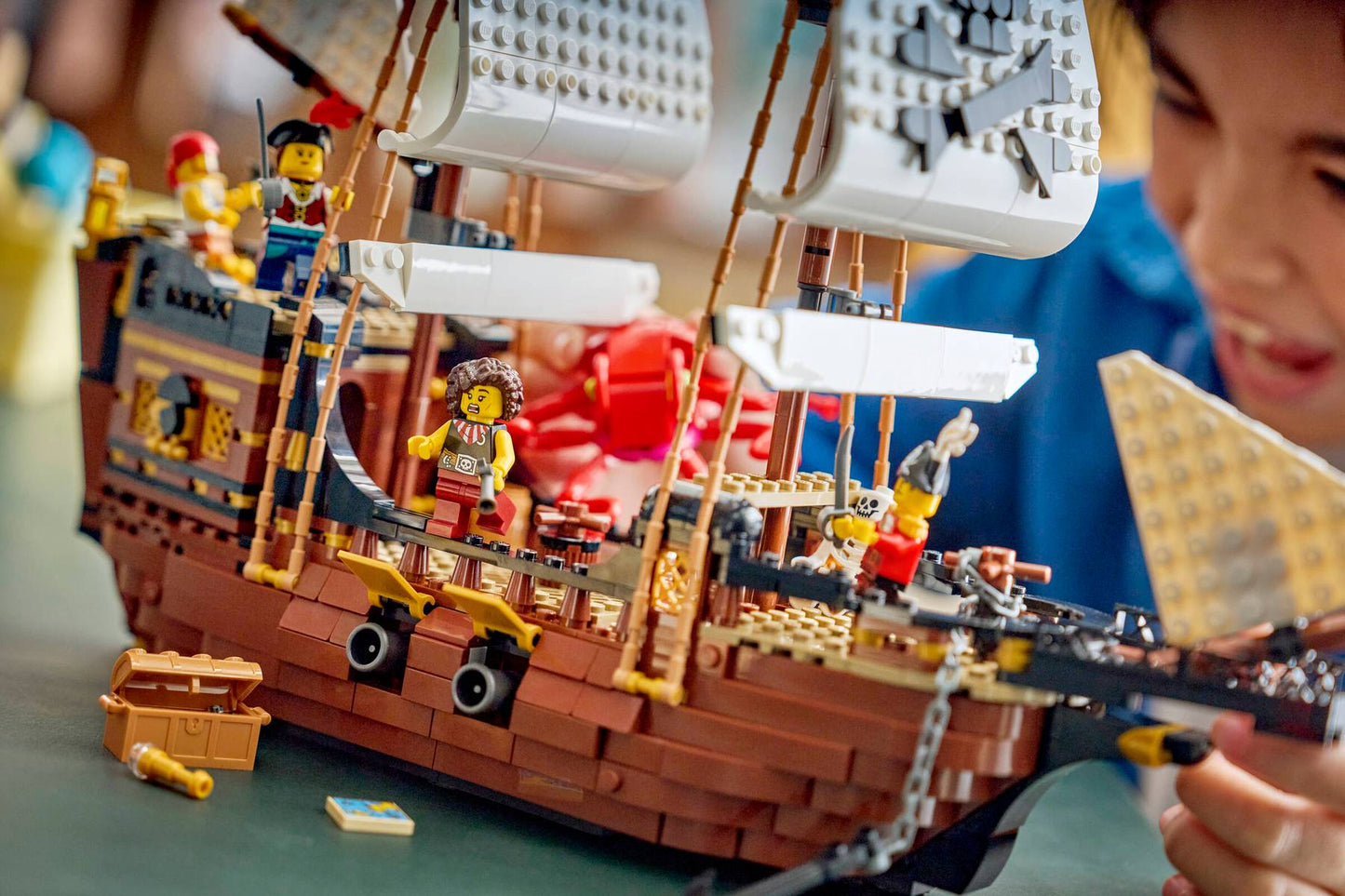 DISPONIBILE DA GIUGNO - 31387 LEGO Creator - Iconica nave da pirata