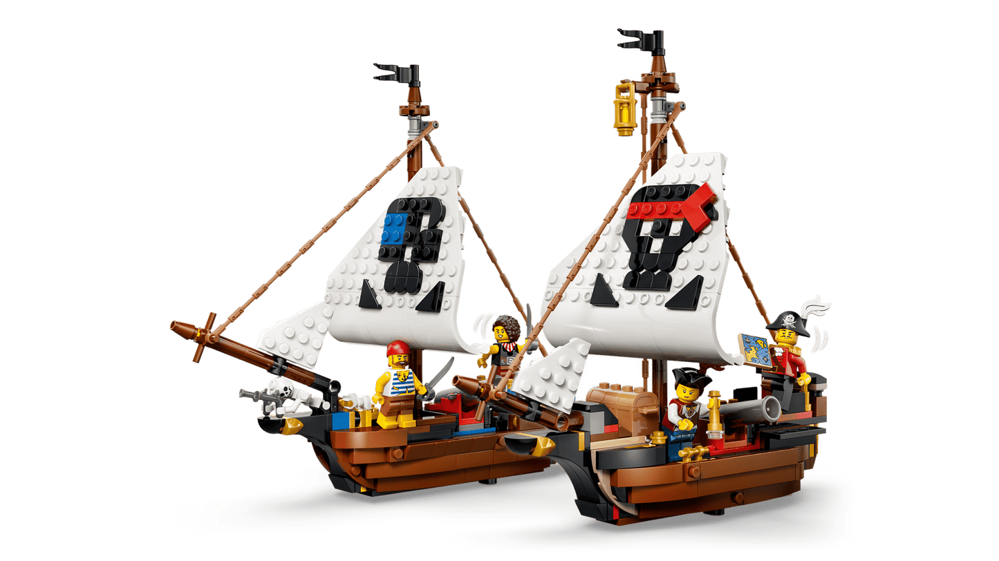 DISPONIBILE DA GIUGNO - 31387 LEGO Creator - Iconica nave da pirata