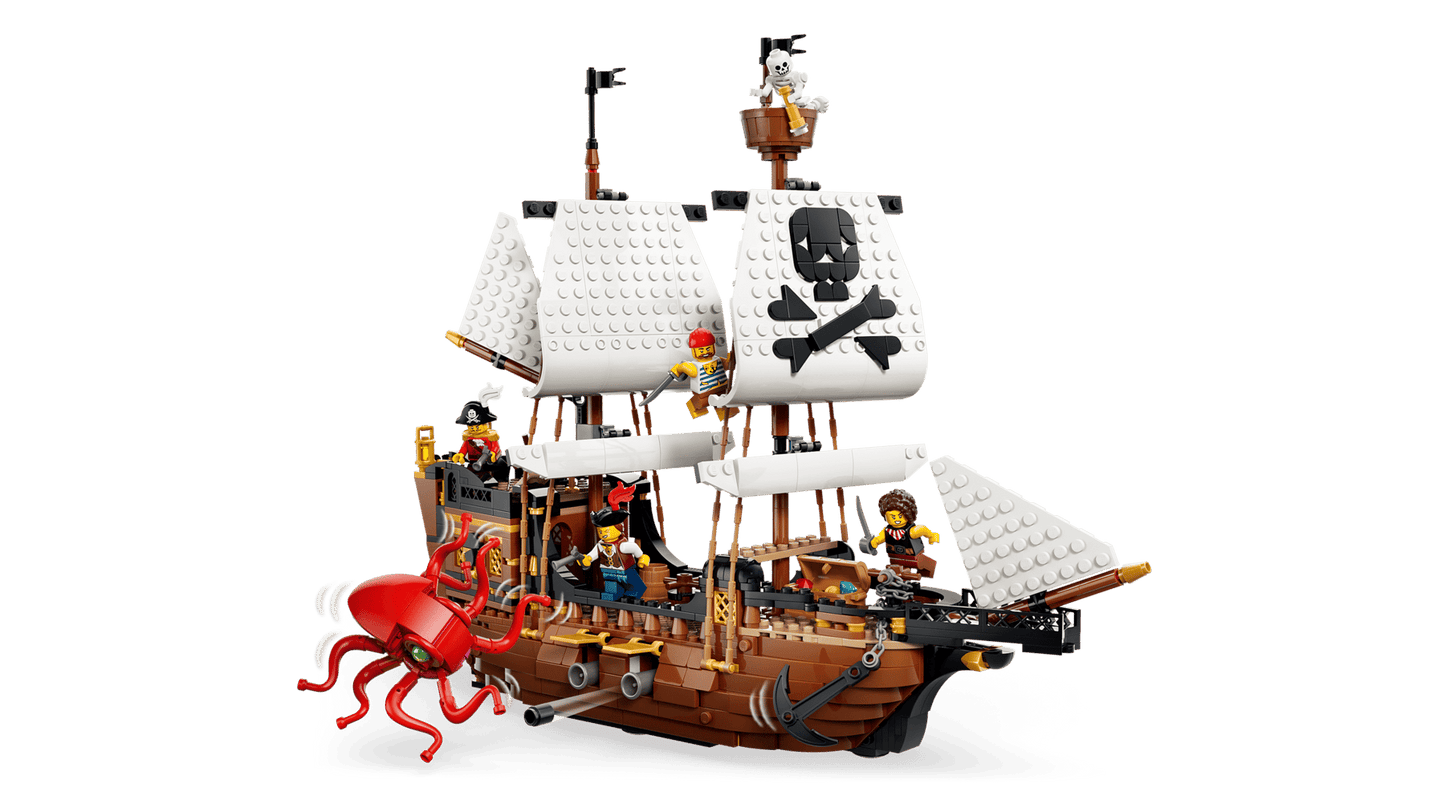 DISPONIBILE DA GIUGNO - 31387 LEGO Creator - Iconica nave da pirata