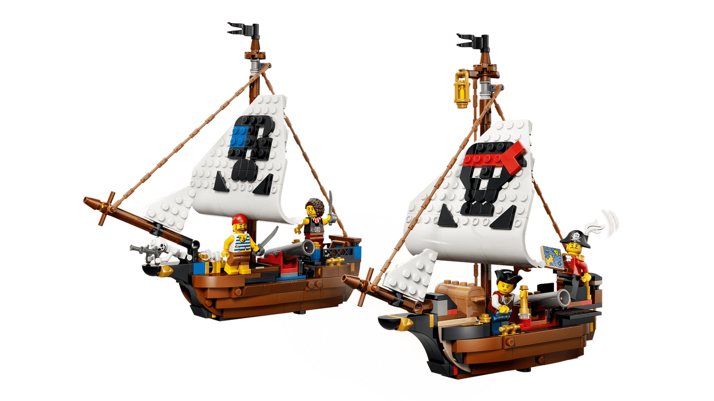 DISPONIBILE DA GIUGNO - 31387 LEGO Creator - Iconica nave da pirata