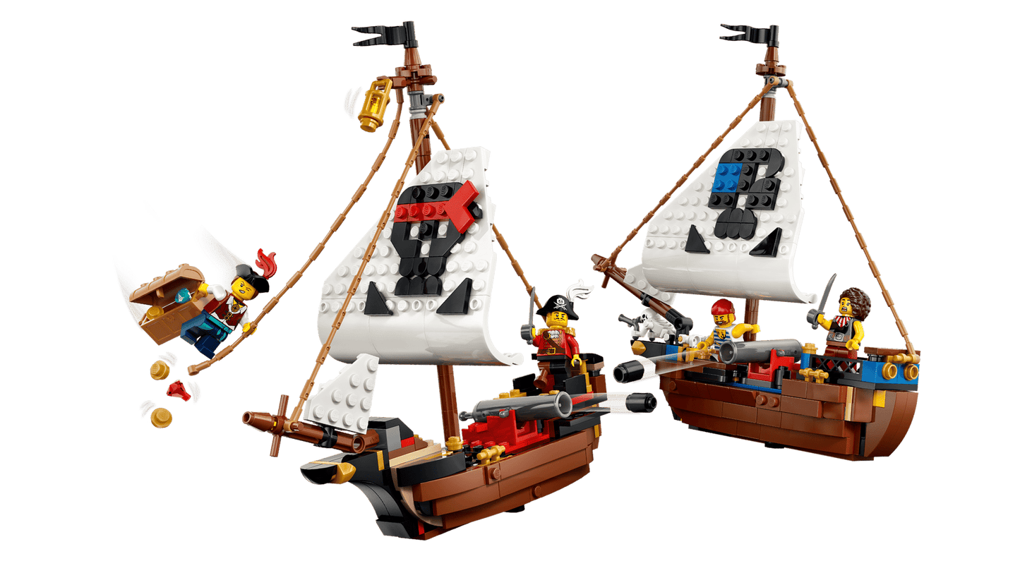 DISPONIBILE DA GIUGNO - 31387 LEGO Creator - Iconica nave da pirata