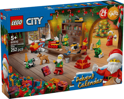 DISPONIBILE DA SETTEMBRE 2026 - 60510 LEGO City - Calendario Dell'avvento Di Lego® City 2026