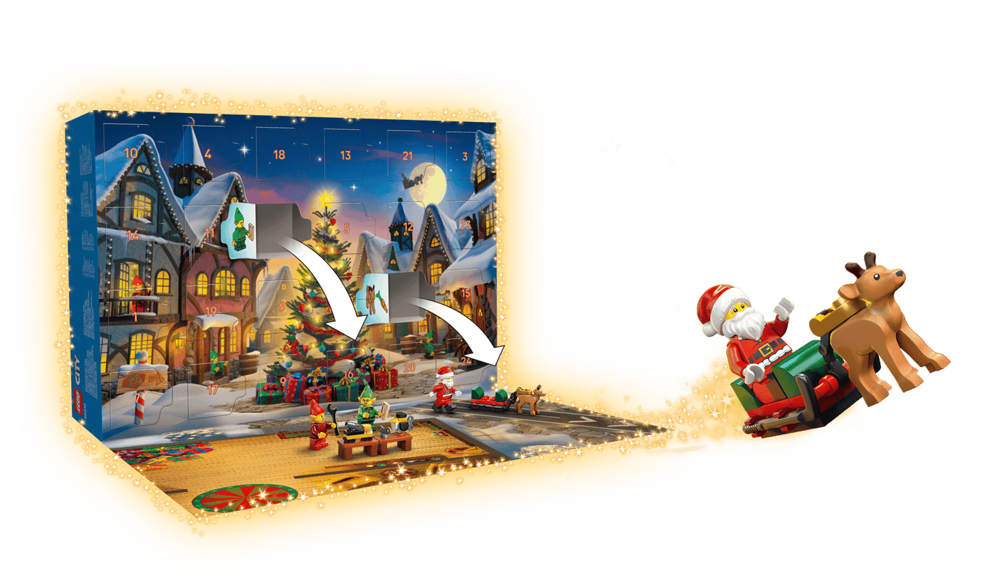 DISPONIBILE DA SETTEMBRE 2026 - 60510 LEGO City - Calendario Dell'avvento Di Lego® City 2026