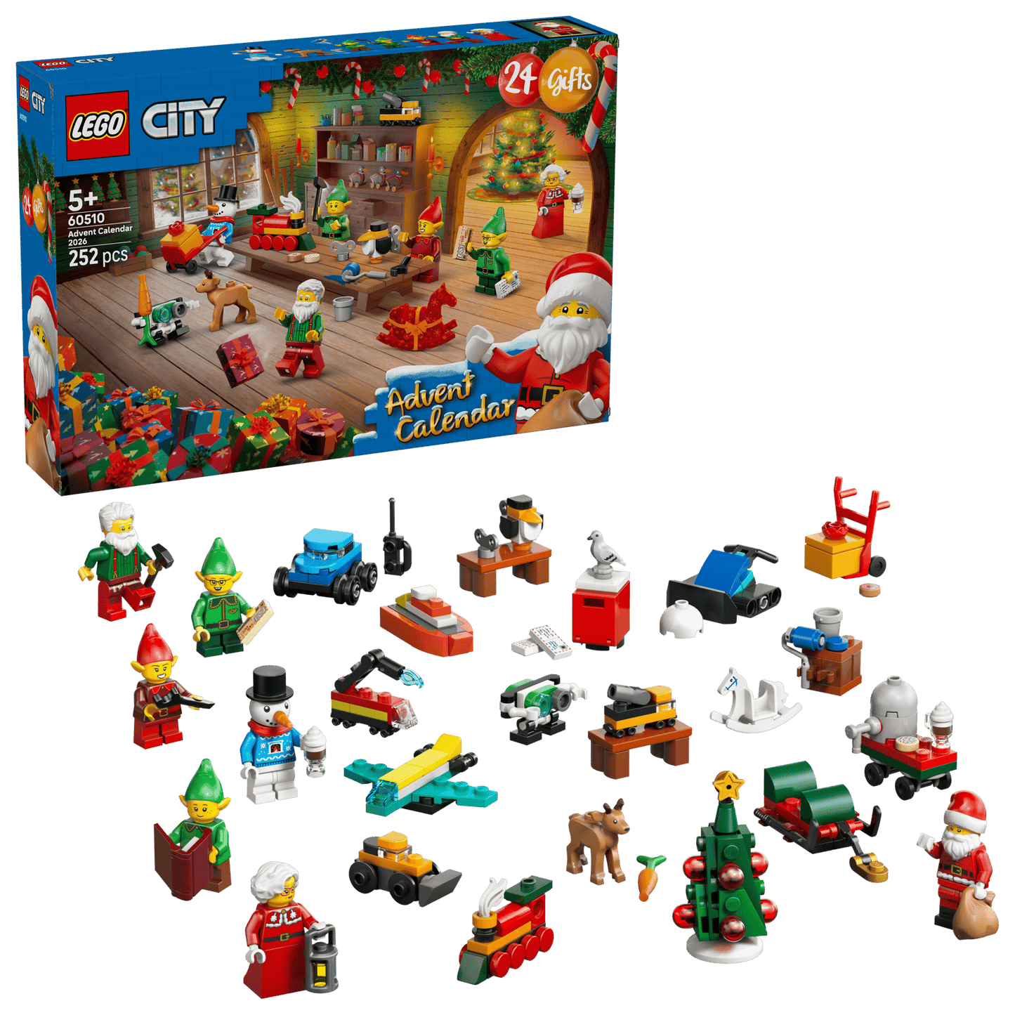 DISPONIBILE DA SETTEMBRE 2026 - 60510 LEGO City - Calendario Dell'avvento Di Lego® City 2026