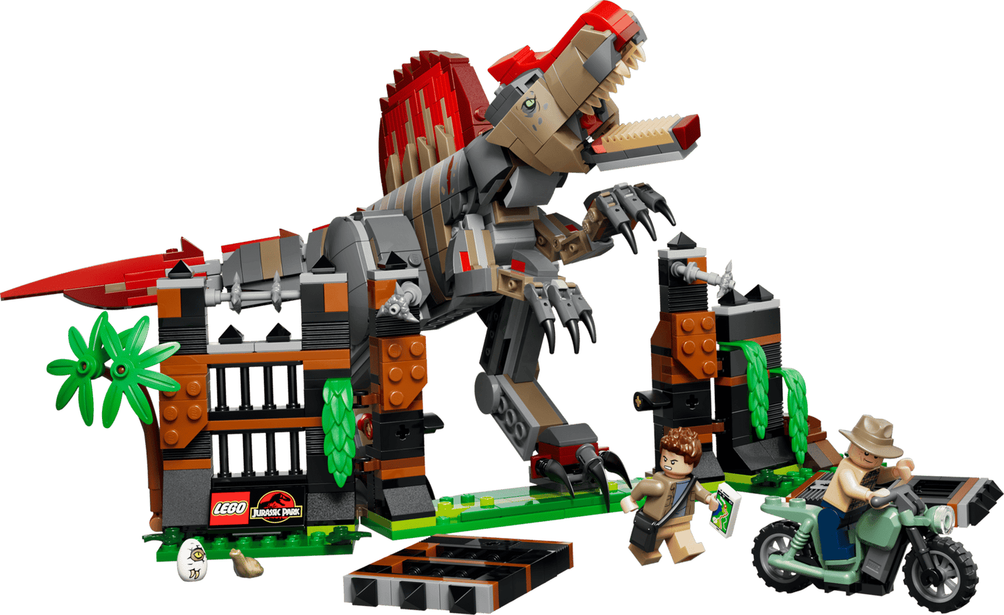 DISPONIBILE DA AGOSTO 2026 - 77982 LEGO Jurassic World - Fuga dal dinosauro Spinosauro