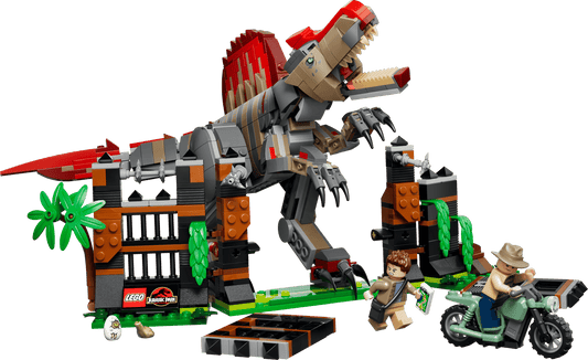 DISPONIBILE DA AGOSTO 2026 - 77982 LEGO Jurassic World - Fuga dal dinosauro Spinosauro