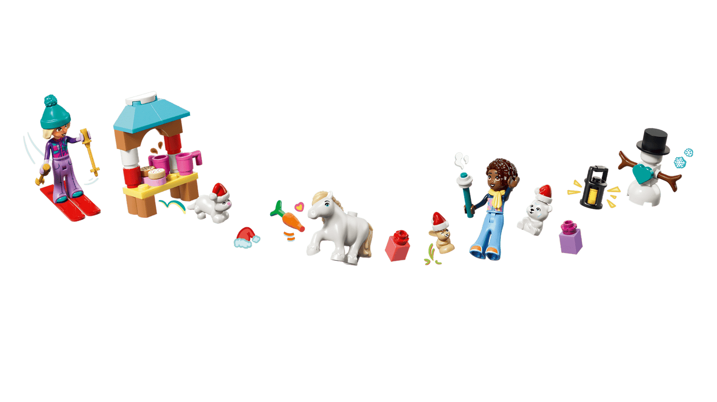 DISPONIBILE DA SETTEMBRE 2026 - 42698 LEGO Friends - Calendario dell’Avvento LEGO® Friends 2026
