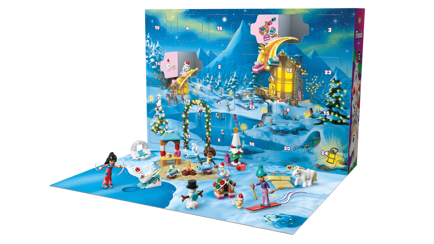 DISPONIBILE DA SETTEMBRE 2026 - 42698 LEGO Friends - Calendario dell’Avvento LEGO® Friends 2026