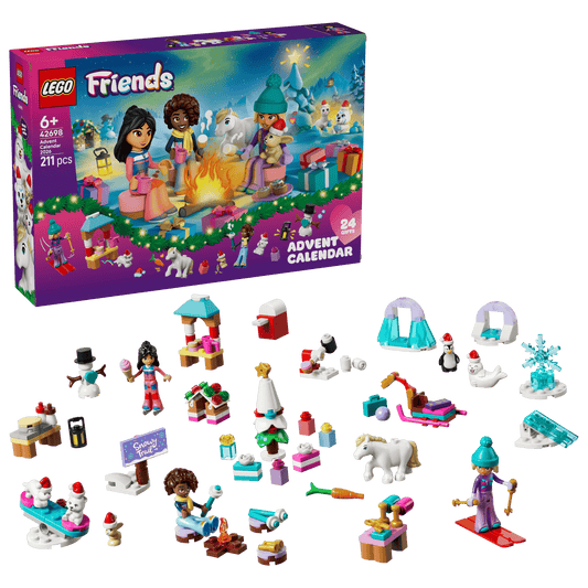 DISPONIBILE DA SETTEMBRE 2026 - 42698 LEGO Friends - Calendario dell’Avvento LEGO® Friends 2026