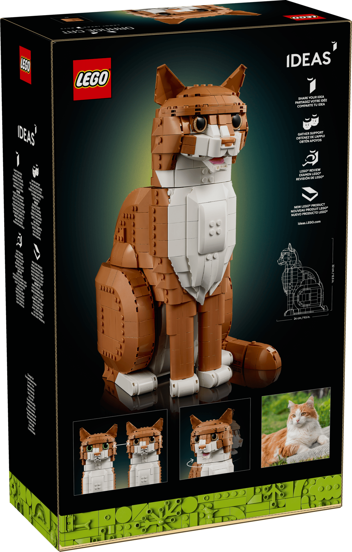 21376 ESCLUSIVA LEGO Ideas - Gatto soriano