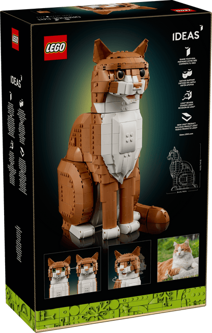 21376 ESCLUSIVA LEGO Ideas - Gatto soriano