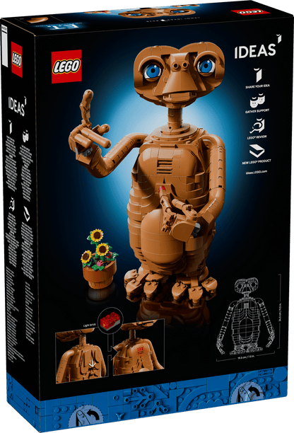DISPONIBILE DA AGOSTO 2026 - 21370 LEGO Ideas - E.T. the Extra-Terrestrial