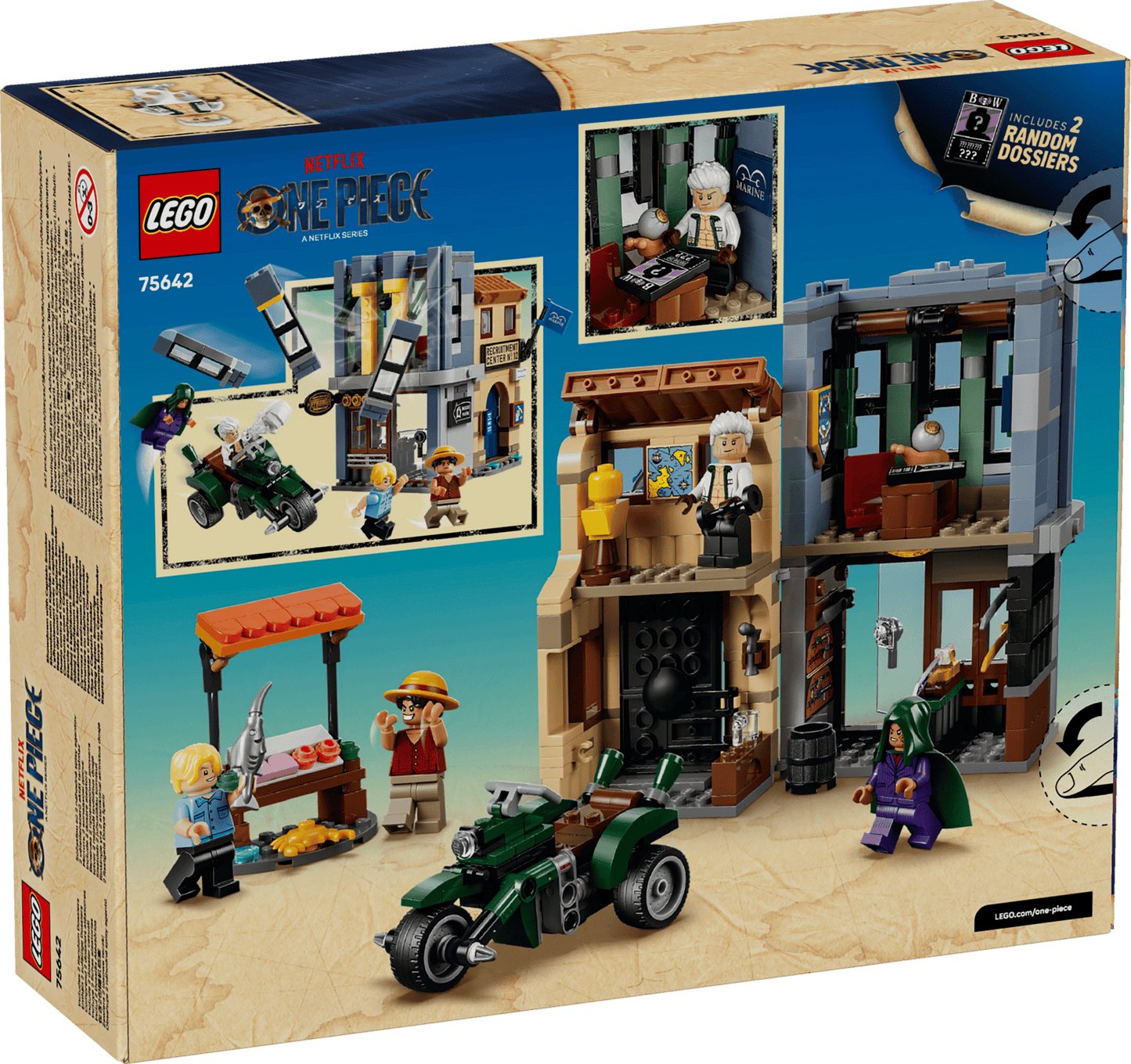 DISPONIBILE DA AGOSTO 2026 - 75642 LEGO One Piece - Resa dei conti con Capitano Smoker