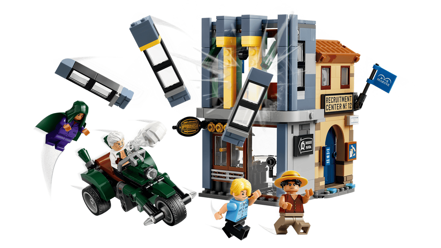 DISPONIBILE DA AGOSTO 2026 - 75642 LEGO One Piece - Resa dei conti con Capitano Smoker