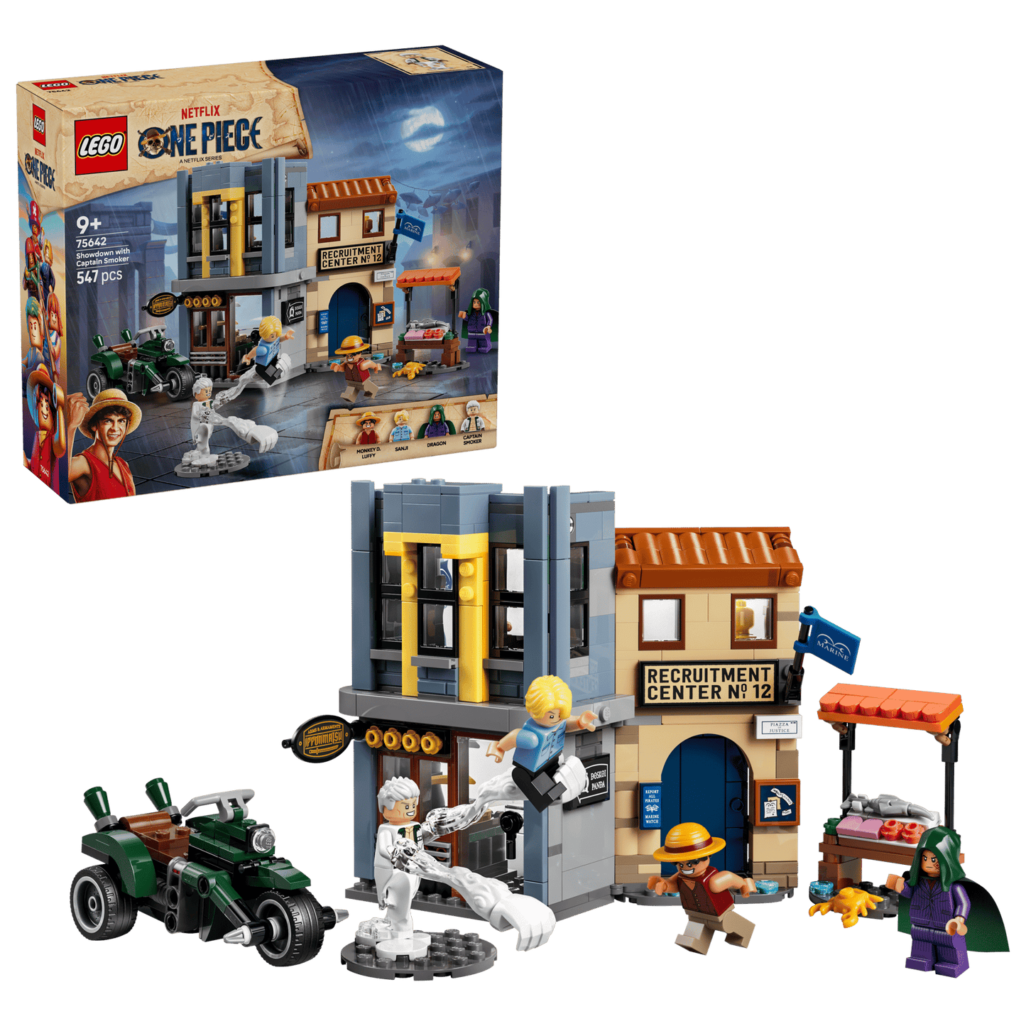DISPONIBILE DA AGOSTO 2026 - 75642 LEGO One Piece - Resa dei conti con Capitano Smoker