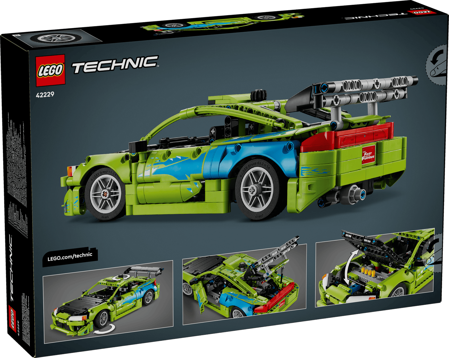 DISPONIBILE DA GIUGNO 2026 - 42229 LEGO Technic - Auto Mitsubishi Eclipse Fast and Furious