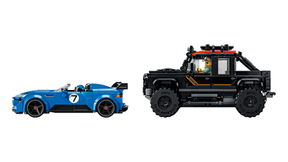 DISPONIBILE DA AGOSTO 2026 - 77264 LEGO Speed Champions - Jaguar Project 7 e Land Rover Defender