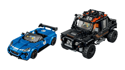 DISPONIBILE DA AGOSTO 2026 - 77264 LEGO Speed Champions - Jaguar Project 7 e Land Rover Defender