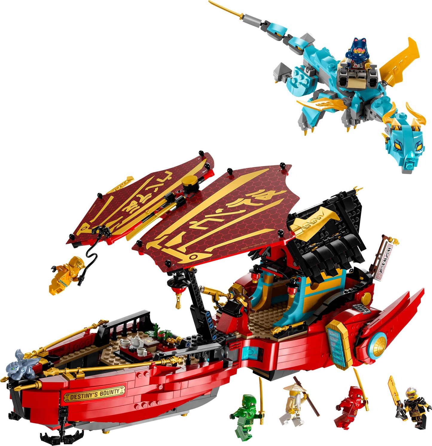71797 LEGO Ninjago - Il Vascello del Destino - corsa contro il tempo