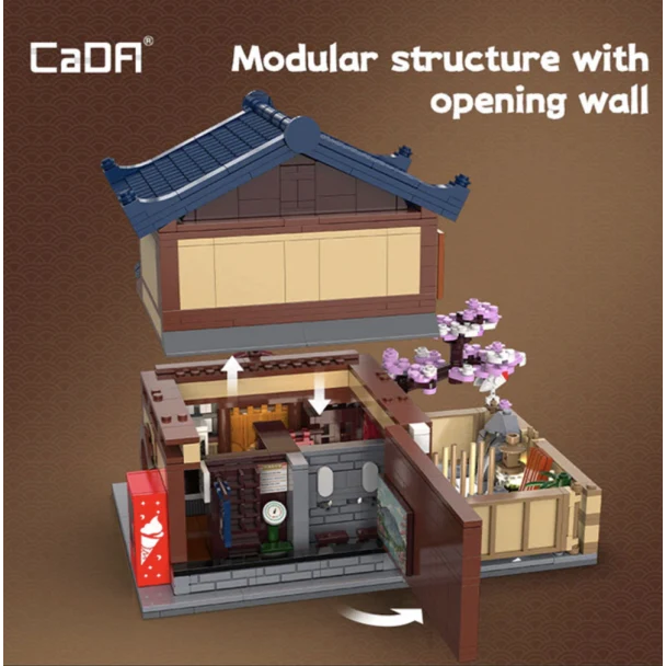 C66012W - CADA - Japanese Bathhouse - 1249 pz.