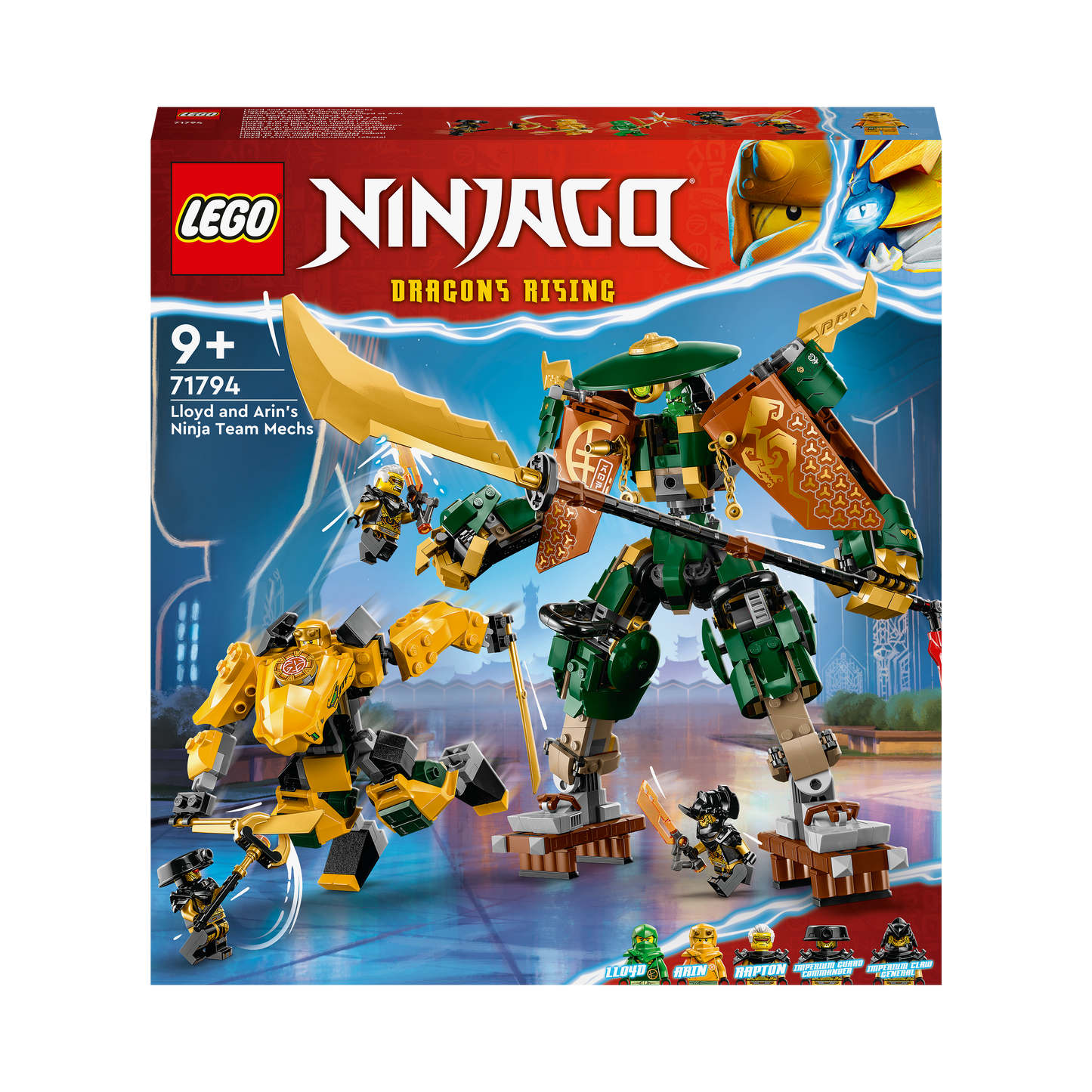 71794 LEGO Ninjago - Team Mech Ninja di Lloyd e Arin