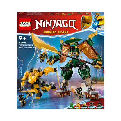 71794 LEGO Ninjago - Team Mech Ninja di Lloyd e Arin