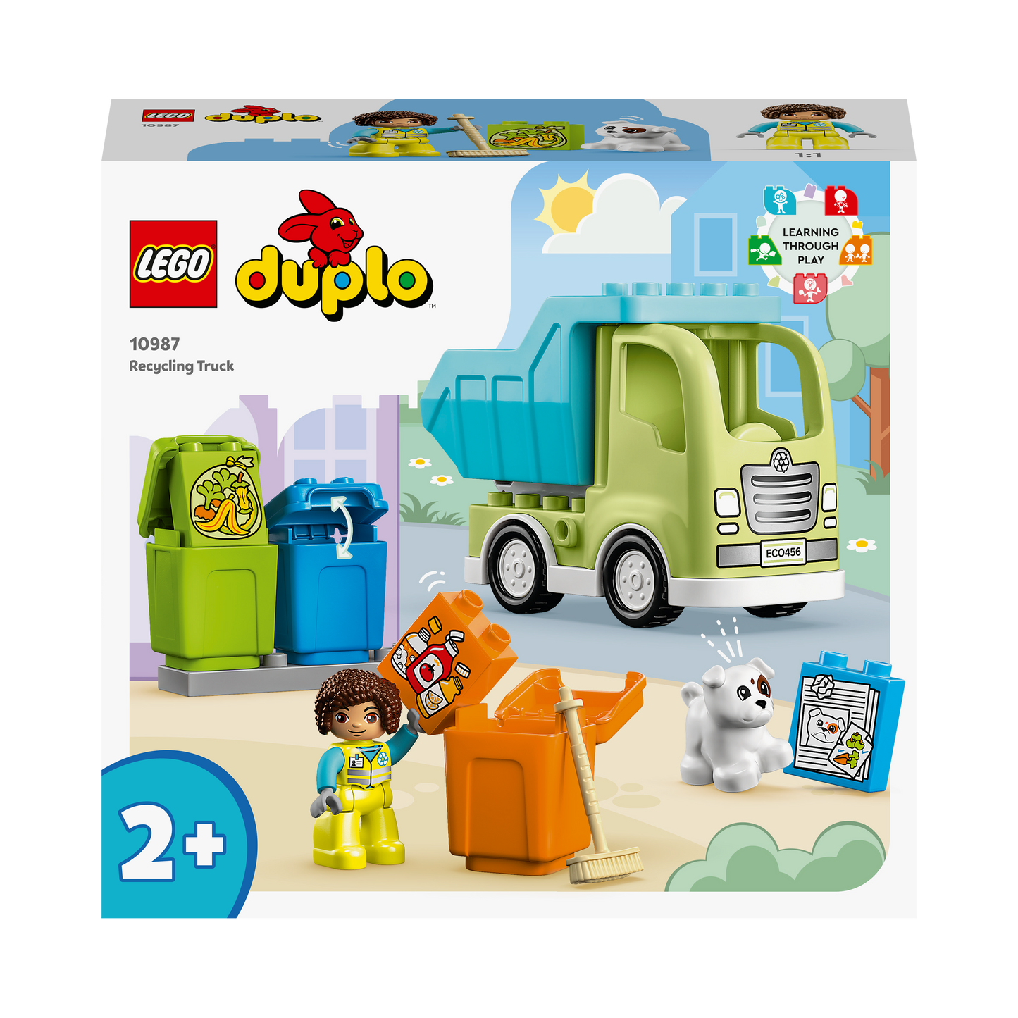 10987 LEGO Duplo - Camion riciclaggio rifiuti