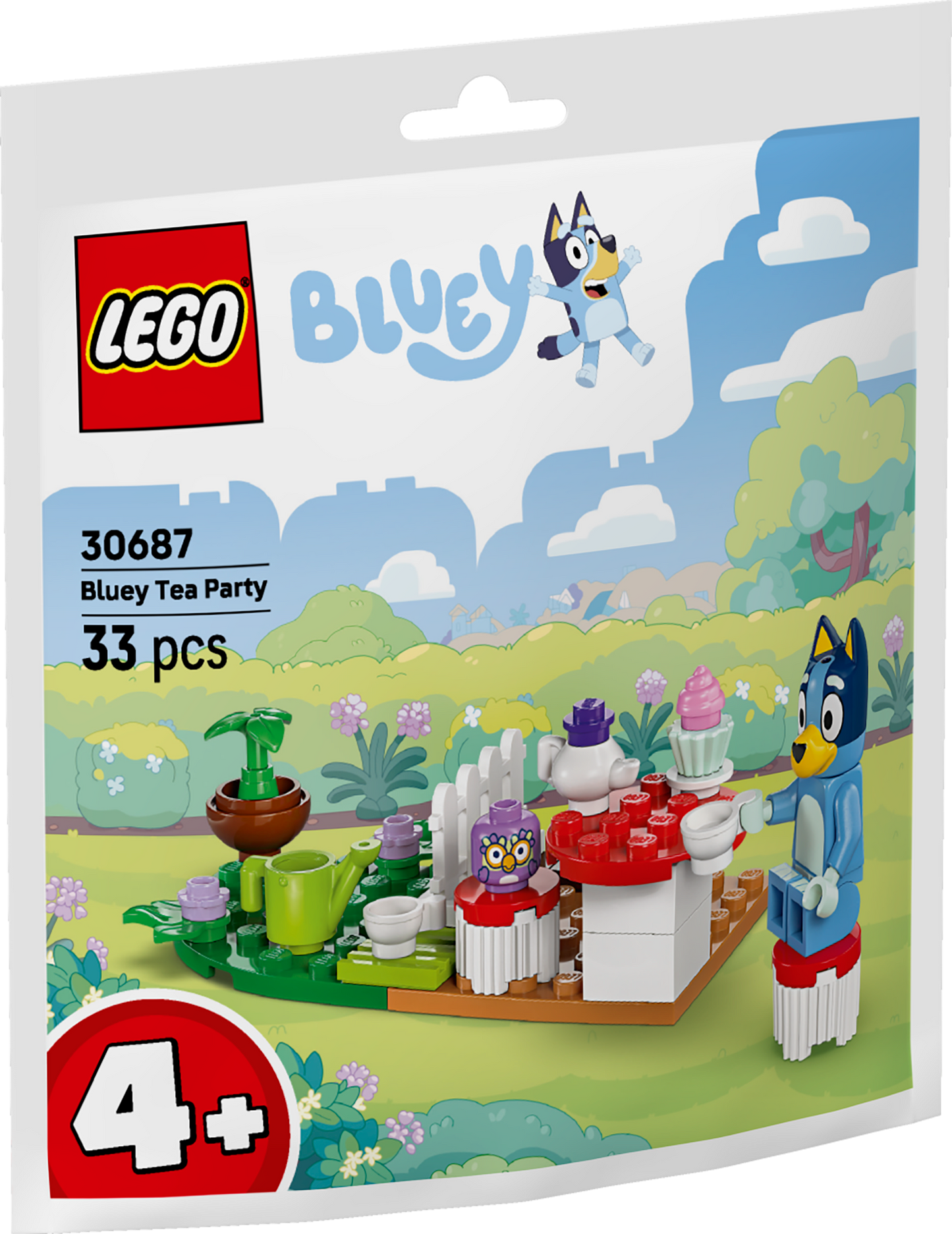 30687 LEGO Polybag Bluey - Il Tea Party di Bluey