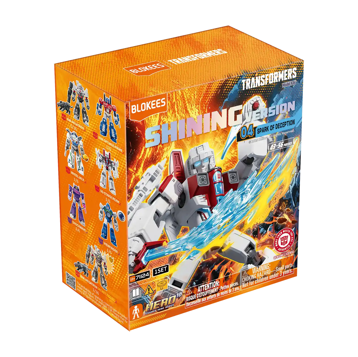 71124 - TRANSFORMERS - SHINING VERSION 04 - SPARK OF DECEPTION