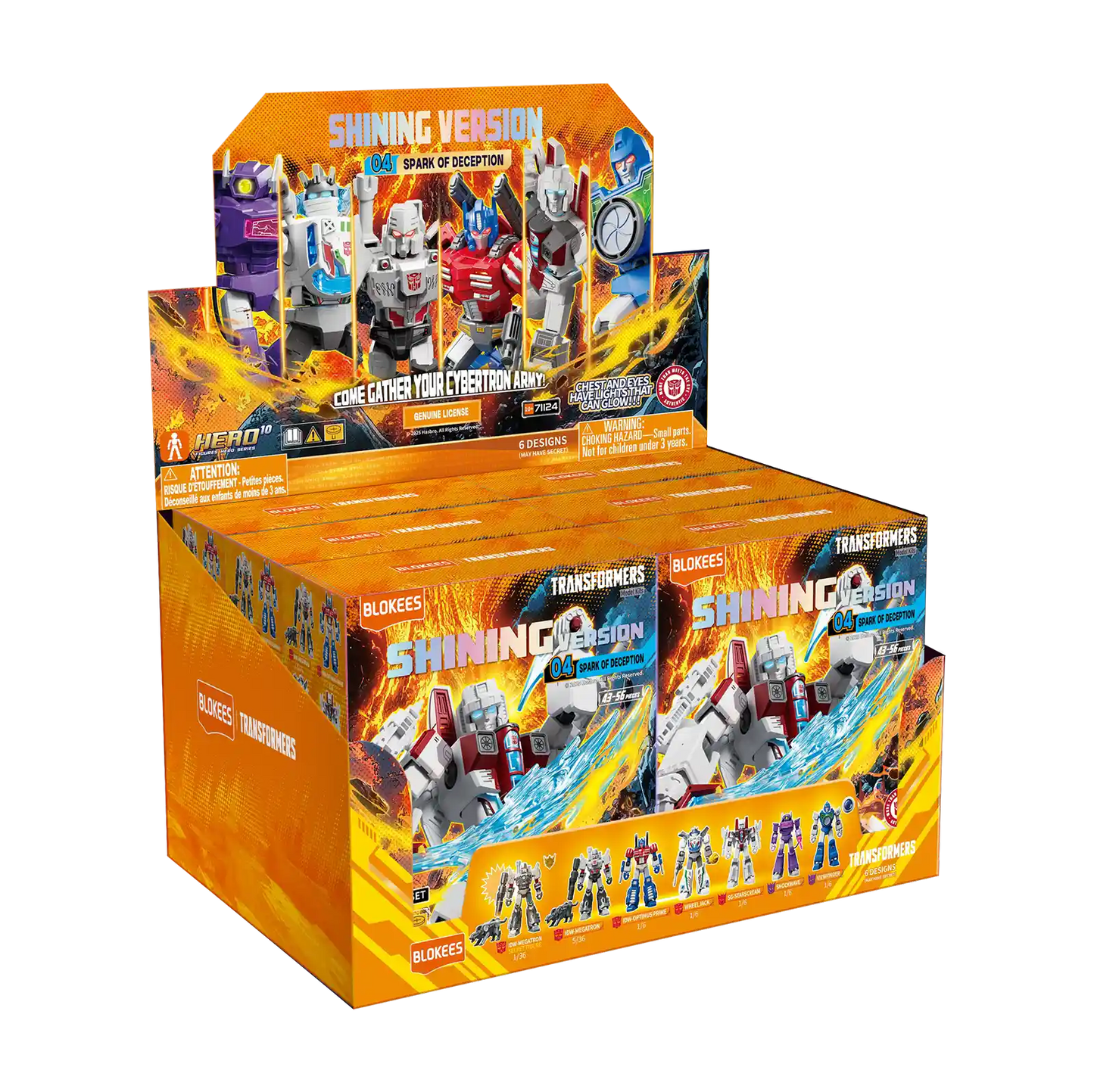 71124 - TRANSFORMERS - SHINING VERSION 04 - SPARK OF DECEPTION