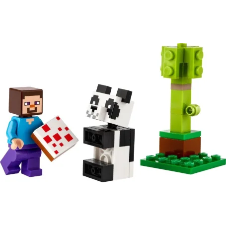 30672 LEGO Polybag Minecraft - Steve e Baby Panda