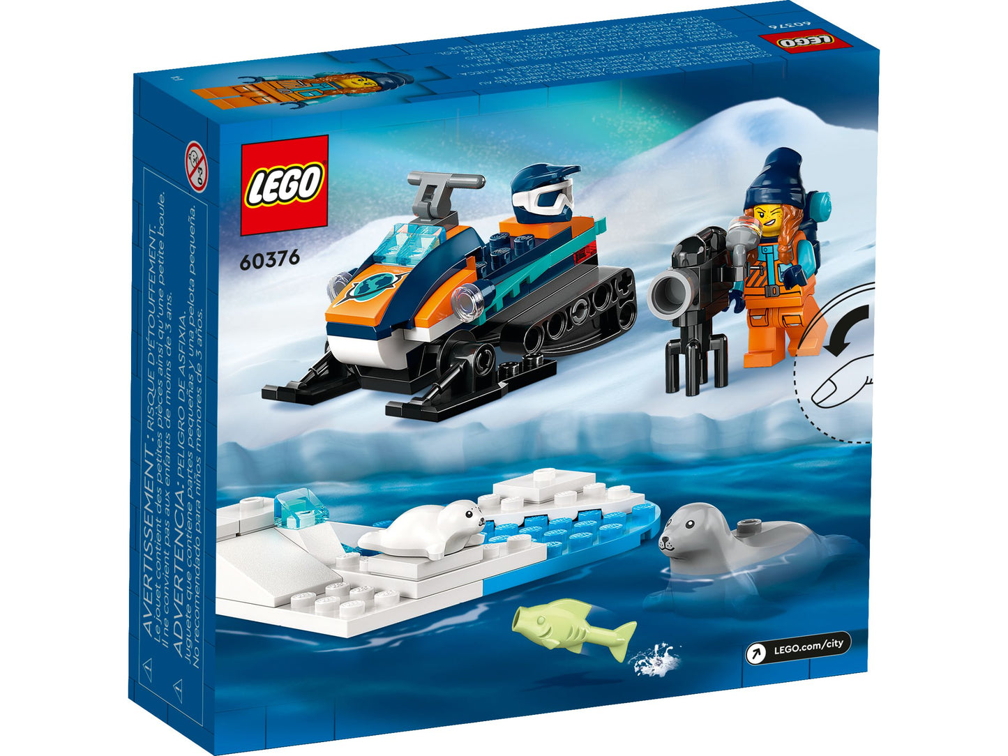 60376 LEGO City - Gatto delle nevi artico