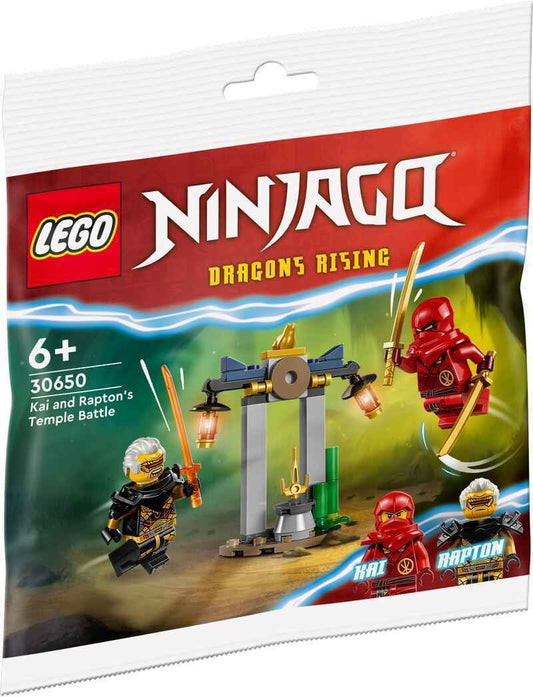 30650 LEGO Polybag Ninjago - Battaglia nel Tempio di Kai e Rapton