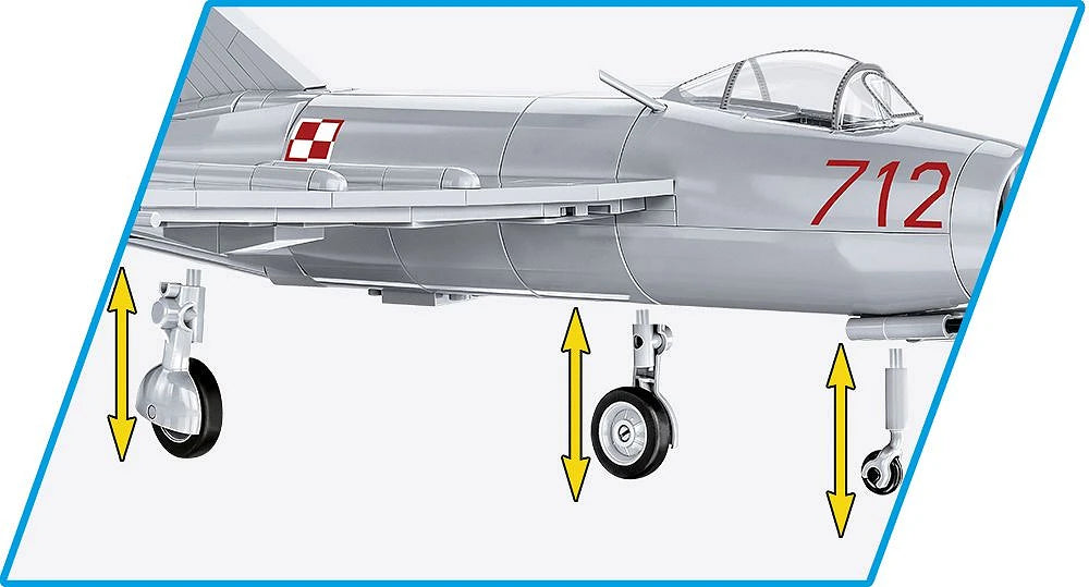 5822 COBI Cold War - Lim-1 Polish Air Force 1952
