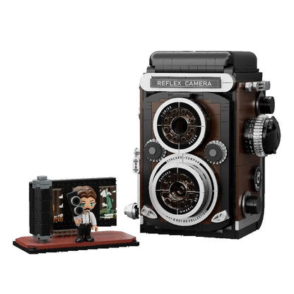 85050 PANTASY Retrò - Fotocamera Reflex a Doppio Obiettivo