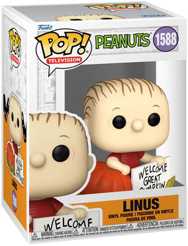 TELEVISION 1588 Funko Pop! - Peanuts - Linus ( Halloween )