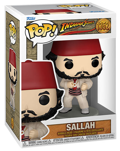 MOVIES 1352 Funko Pop! - Indiana Jones - Jones Sallah