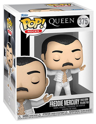ROCKS 375 Funko Pop! - Freddie Mercury I Was Born To Love you