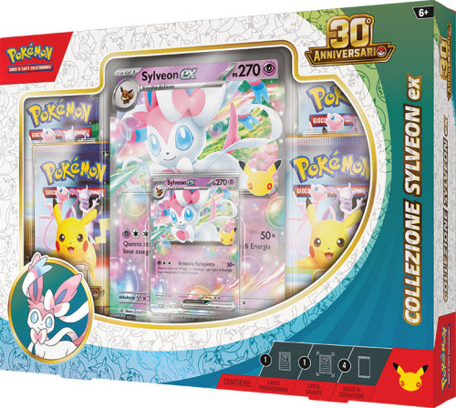 Collezione Pokemon - 30° Anniversario - Collezione Sylveon - EX - Italiano