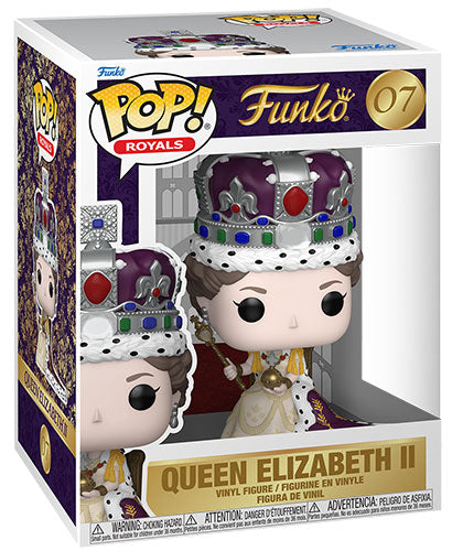 ROYALS 07 Funko Pop! - Queen Elizabeth II (Coronation)