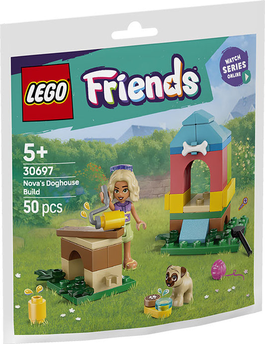 30697 LEGO Polybag Friends - Nova Costruisce una Cuccia